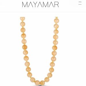 New! Quartz beaded Lucky Necklace      by: Mayamar